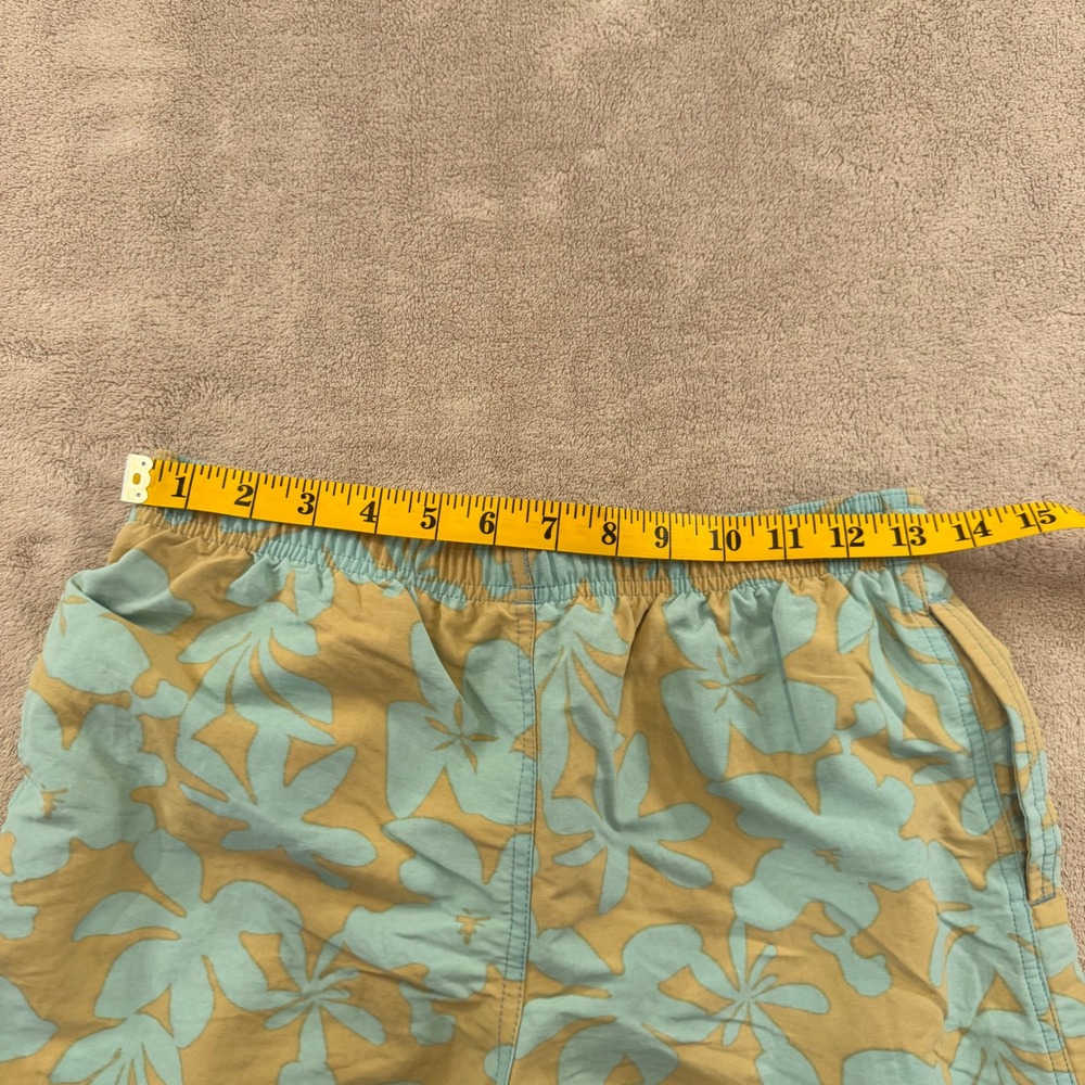 Patagonia Floral Swim Trunks Shorts Beach Surf Tropical Boardshorts Sz Yth XL/14 - Picture 6 of 7
